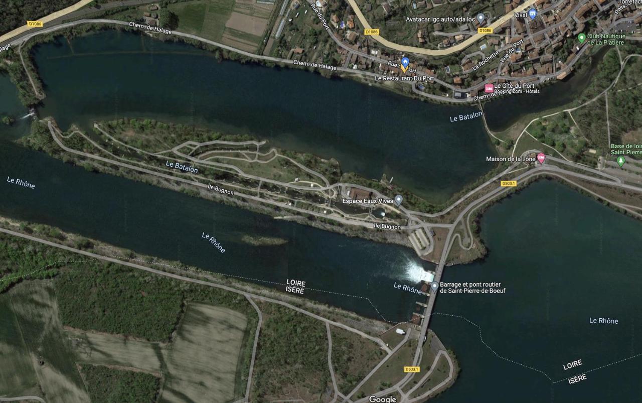 Le Gite Du Port Saint-Pierre-de-Boeuf Eksteriør billede